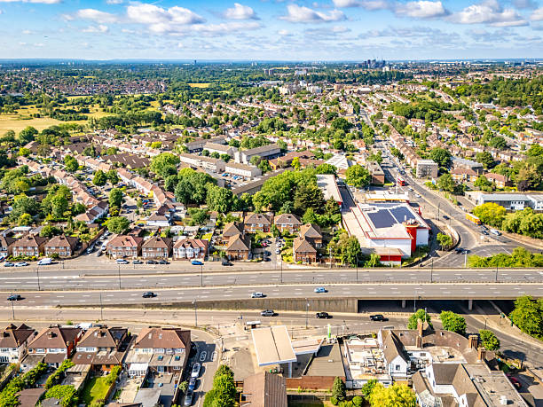 istock A40 through Greenford in London 2221669589