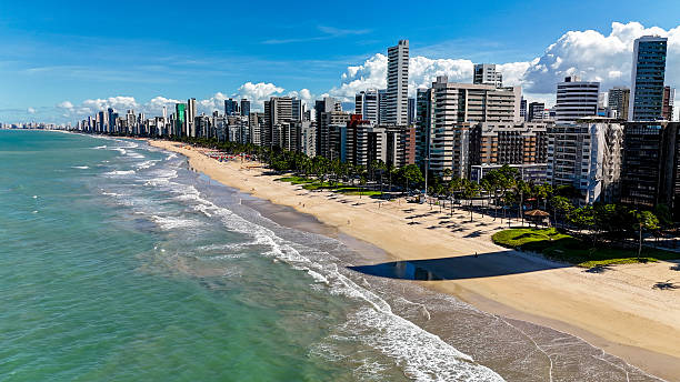 istock Boa Viagem beach in the northeast, Pernambuco 2221683590