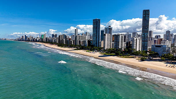 istock Boa Viagem beach in the northeast, Pernambuco 2221683610