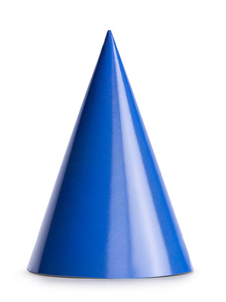 istock Paper party hat on white 2221686288