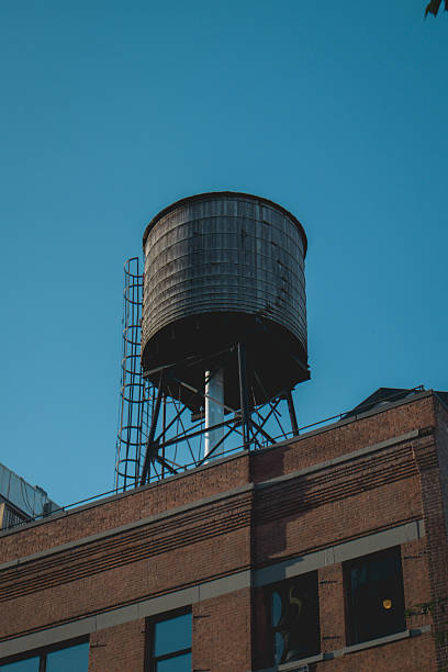 istock Classic Water Tower in Manhattan 2221693571