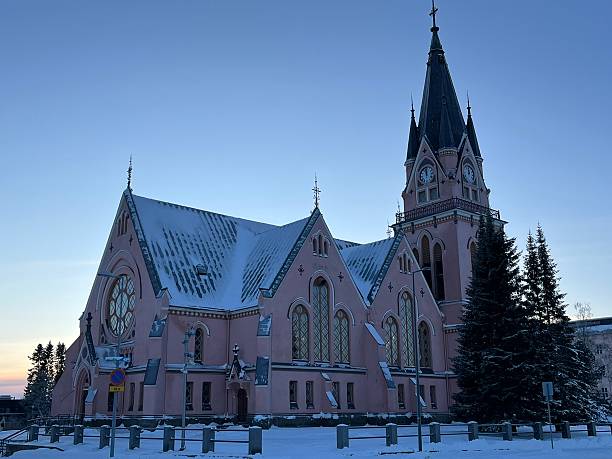 istock Finland - Kemi  - Kemin Kirkko ( church of Kemi ) 2221695157