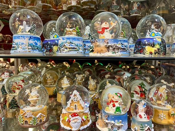 istock Rovaniemi - snow ball souvenir 2221698422