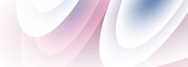 istock Abstract modern wide background with white, red and blue circles and circular shapes. 2221707246