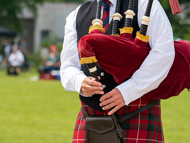 istock Scottish Piper wearing traditional clothing 2221713667