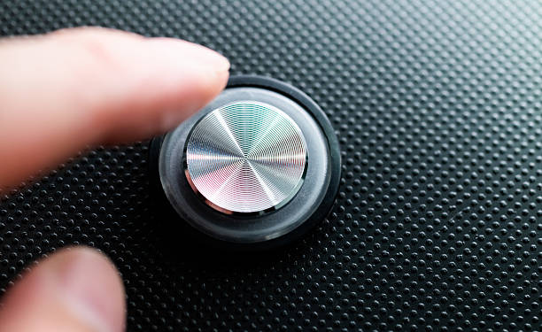 istock Closeup of human finger presses the button 2221724405