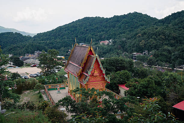 A peaceful temple church stands in the quaint village of E-Tong, Pilok — reflecting the rich cultural heritage and tranquil atmosphere of this historic mining town.