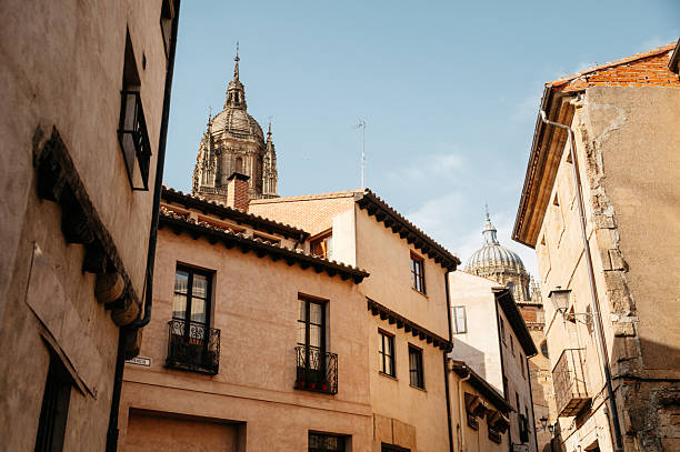 Architecture in the old town area of Salamanca, Spain