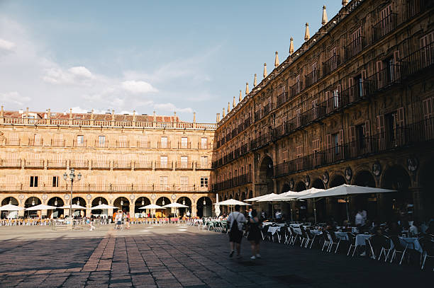 istock Plaza Mayor in Salamanca 2221749375
