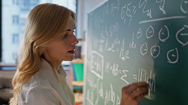 Woman Seeing Math 400+ Female Mathematician Stock Photos, Pictures & Royalty-Free Images ...
