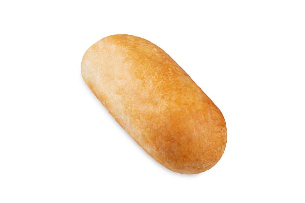 istock Bun in the form of stick on a white isolated background 2221759064