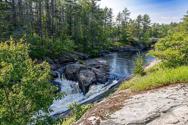 istock Tranquil Victoria Falls in Ontario 1 2221761277