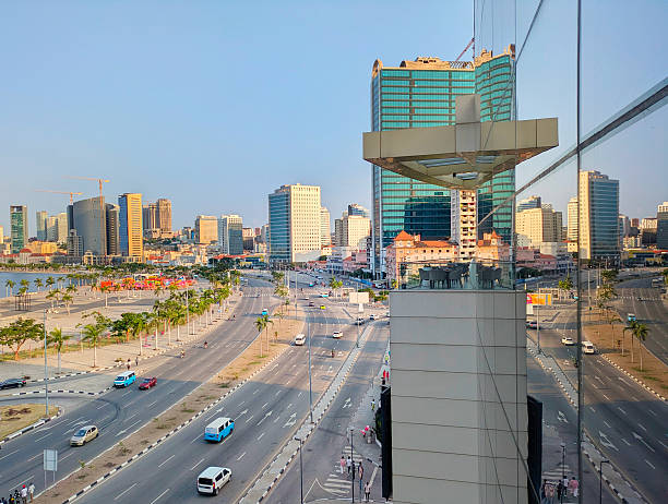 istock Skyline  Luanda Downtown road. Angola 2221761930