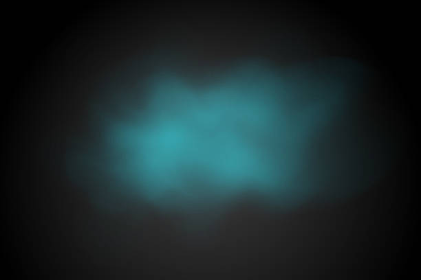 istock Color smoke effect background. Realistic decorative fog in the air, vapor, creeping smoke puff. Layout of cloudy smog. Transparency vector illustration 2221767035