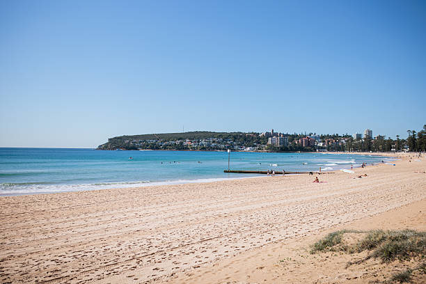 istock Peaceful Pacific Ocean View from Manly Beach 2221767756