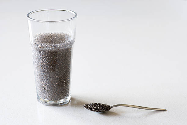istock Healthy Chia Seeds Spoon 2221778260