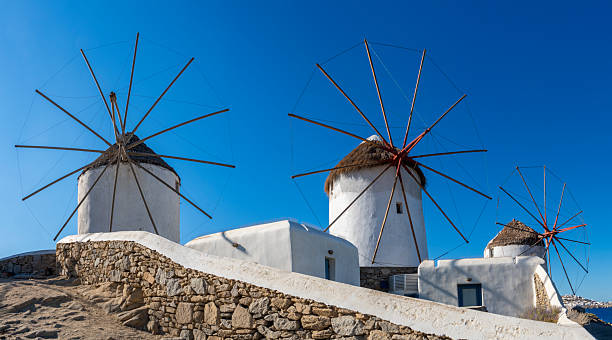 istock Windmills of Mykonos, Greece 2221778567