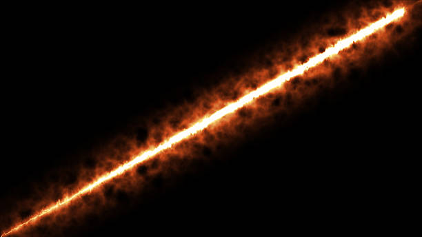 istock Color lighting illustration. Abstract Design fire Lines Curves Particles On Dark Background 2221793126