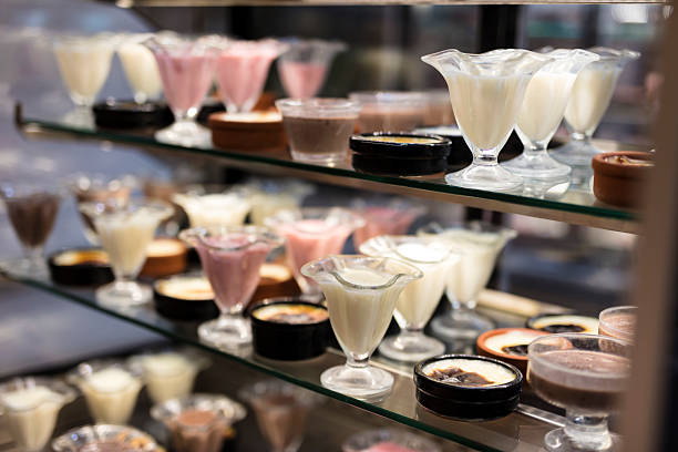 Variety of desserts