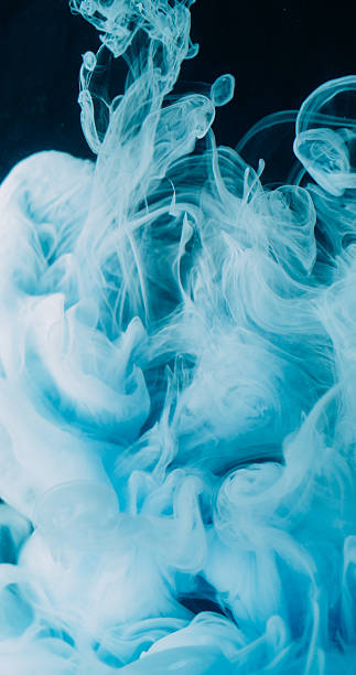 istock Fog swirl art cloud water stream ink curl blend 2221803809