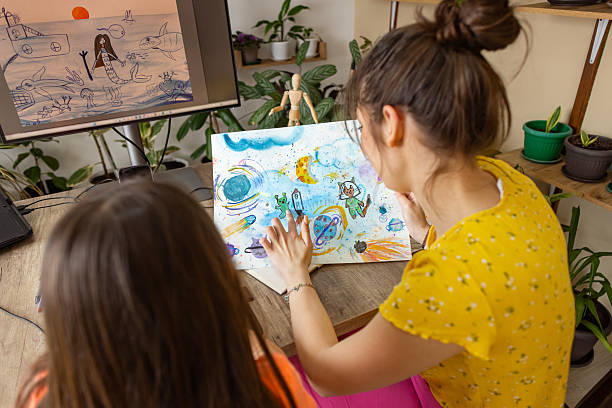istock Mentoring Young Artists: Art Education 2221816718