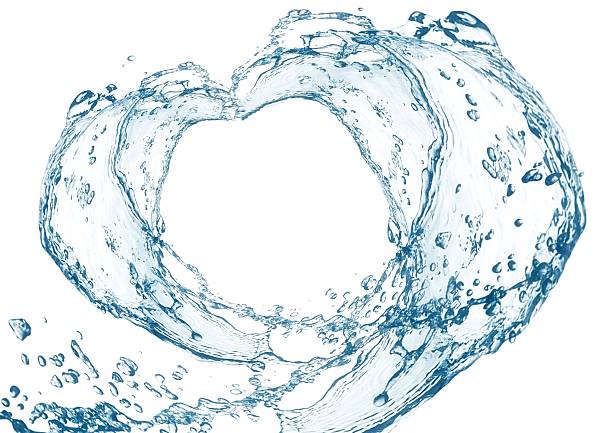 istock 3d illustration of blue water splash 2221818036