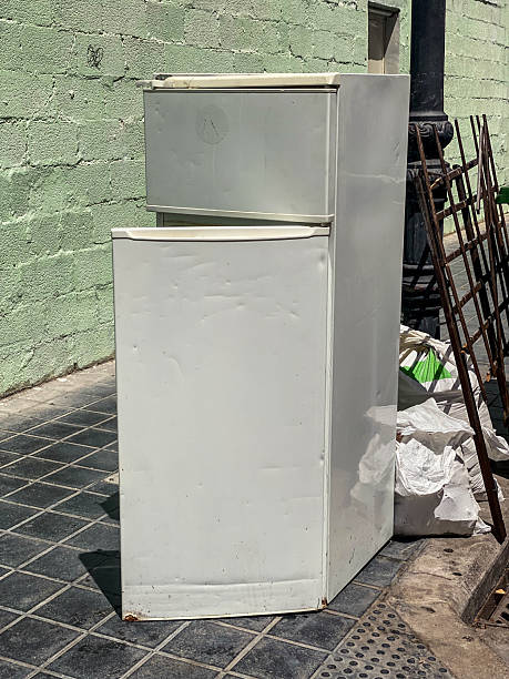 istock Refrigerator abandoned in the street 2221823644
