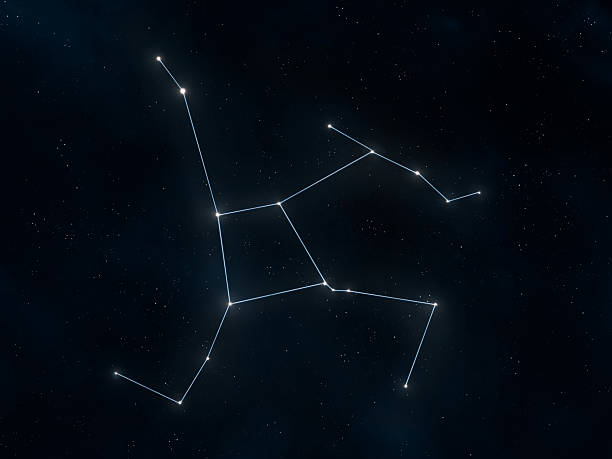 istock Hercules constellation in the night sky. 2221824121