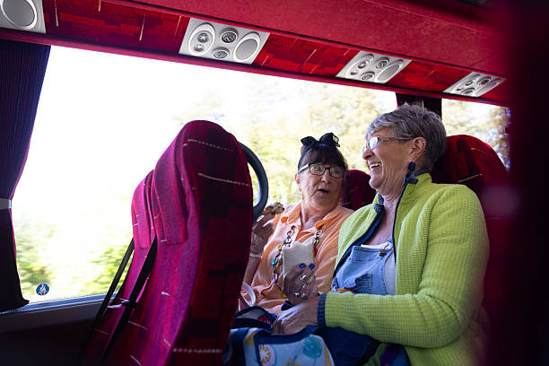 istock Seniors Enjoying Lunch on the Coach 2221827748