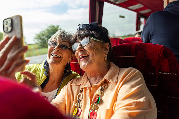Seniors Road Trip Selfie