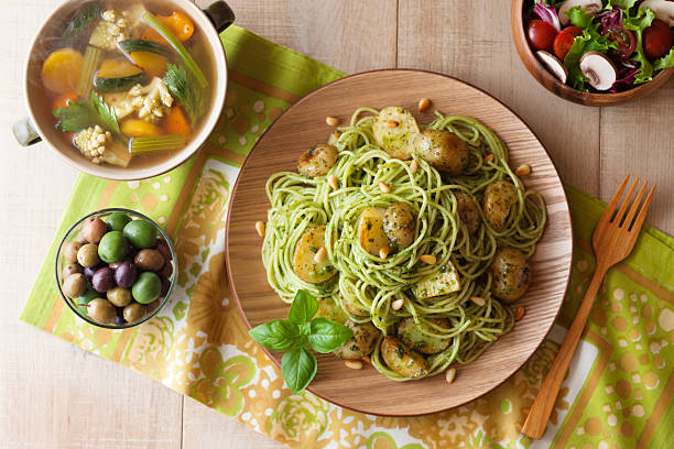 istock Genovese Pasta with New Potatoes 2221831832