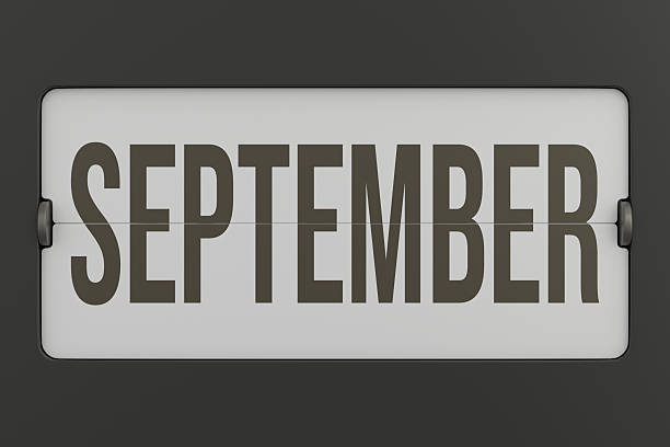 istock Flip black monthly calendar. 3D render 2221839930