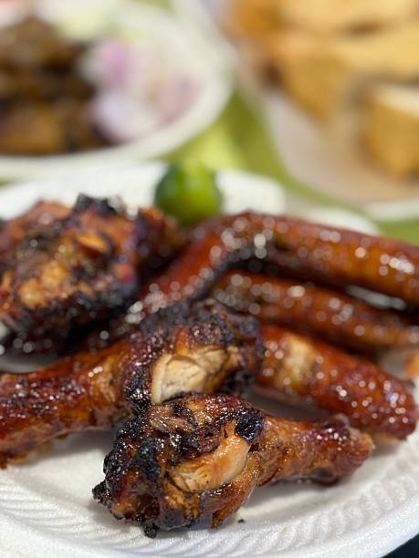 istock Barbecued Chicken Wings 2221845632