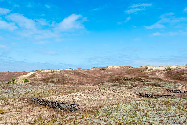 Dead Dunes. Landscape Curonian Spit Lithuania