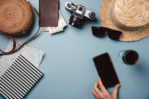 istock Top view travel concept 2221861774