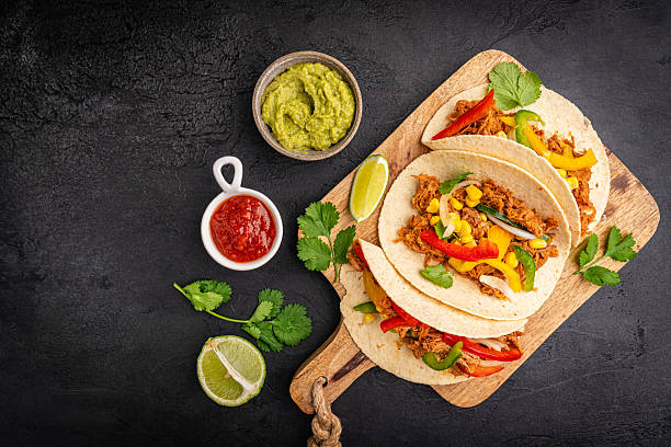 istock Healthy typical Mexican tacos 2221861912