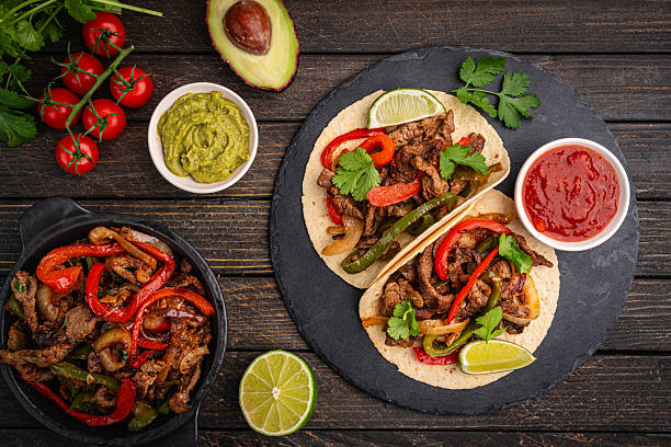 istock Fajitas, beef meat slices 2221861915