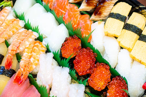 A photo of delicious sushi.