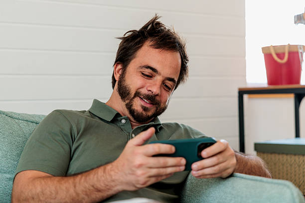 istock Adult man playing games 2221868535
