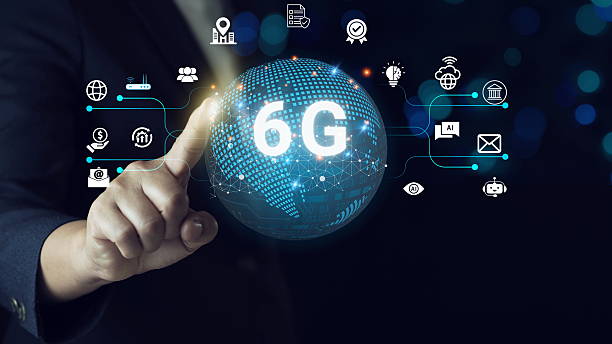 istock Businessman holding global network connection on 6G technology and 6G wireless technology, featuring ultra-fast digital connections, intelligent networks, and advanced data transfer systems. 2221870887