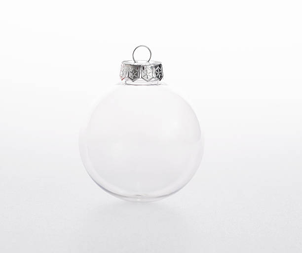 istock Crystal christmas ball on white background 2221884258