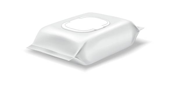 istock Realistic Package of Wet Wipes on White Background 2221888550