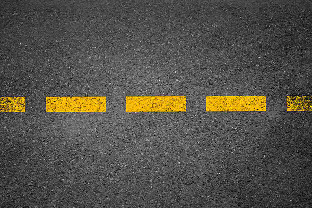 istock Asphalt road top view. Highway line marks. Asphalt street concept. 2221892908