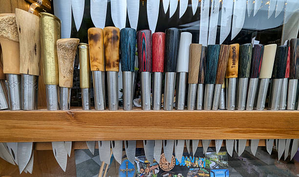 istock Typical Taramundi knives, Taramundi, Asturias, Spain 2221900801