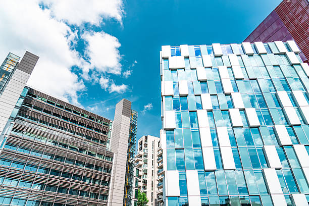 istock Modern buildings reaching for the sky in london's financial district 2221912549