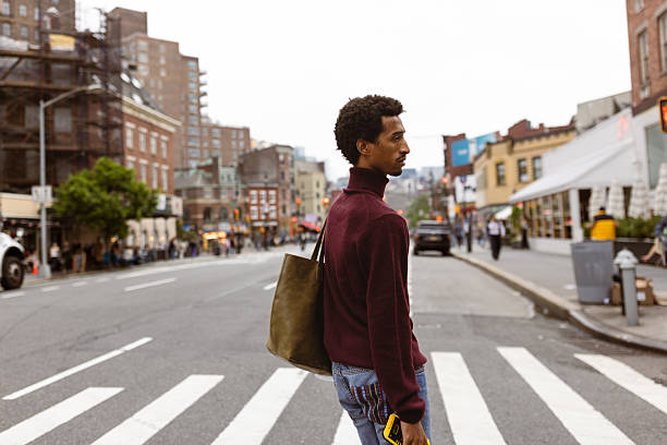 istock Urban Lifestyle: Crossing the Street 2221917396