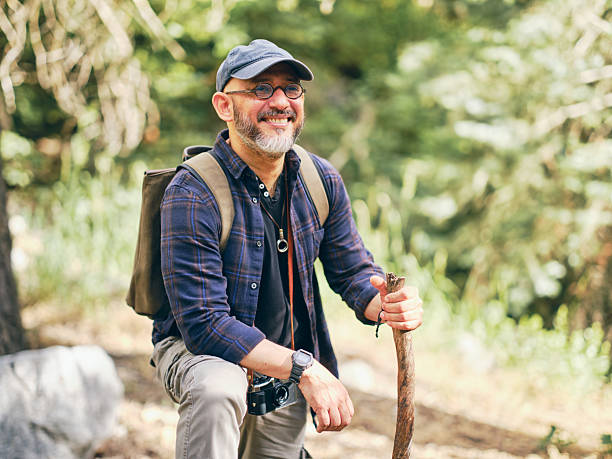 istock Mature Man Hiking in the WIlderness 2221936937