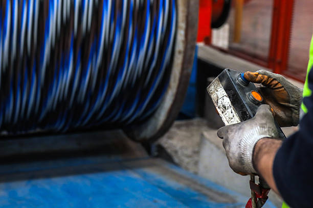 Work Safety, Heavy Metal Factory, Heavy Work , Blue Collar Worker in Hazardous Work