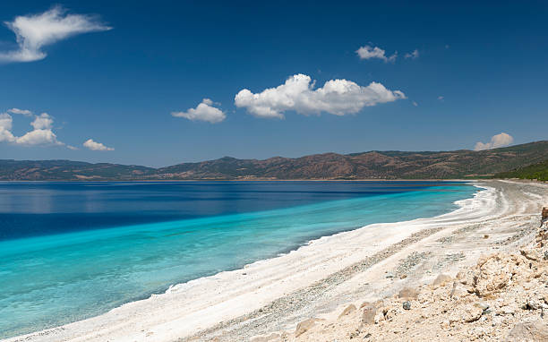 istock Salda lake with its green clear water, view from the lakeside 2221946799