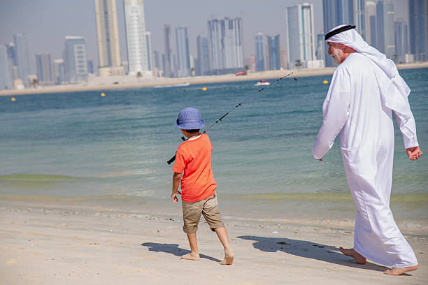 istock Two generations fishing together 2221946958